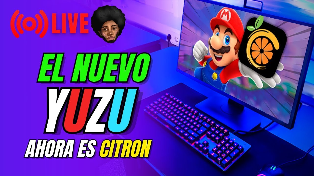 🔴Descargar el NUEVO YUZU🥒CITRON emulador de Nintendo Switch🥒+
