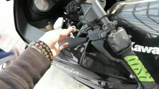 Kawasaki Ninja 250R Clutch Cable Replacement