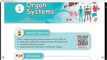 ORGAN SYSTEMS - Part 3 - UNIT 1  - TERM 1  - SCIENCE - 5TH STD - ENGLISH  MEDIUM