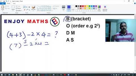 BODMAS Part 20