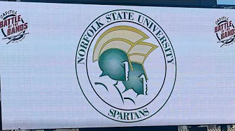 Norfolk State University Spartan Legion Field show Capitol Battle 2025
