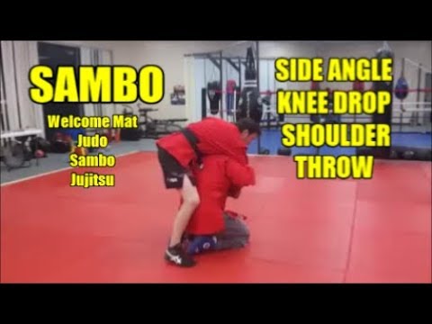 SIDE ANGLE KNEE DROP SHOULDER THROW