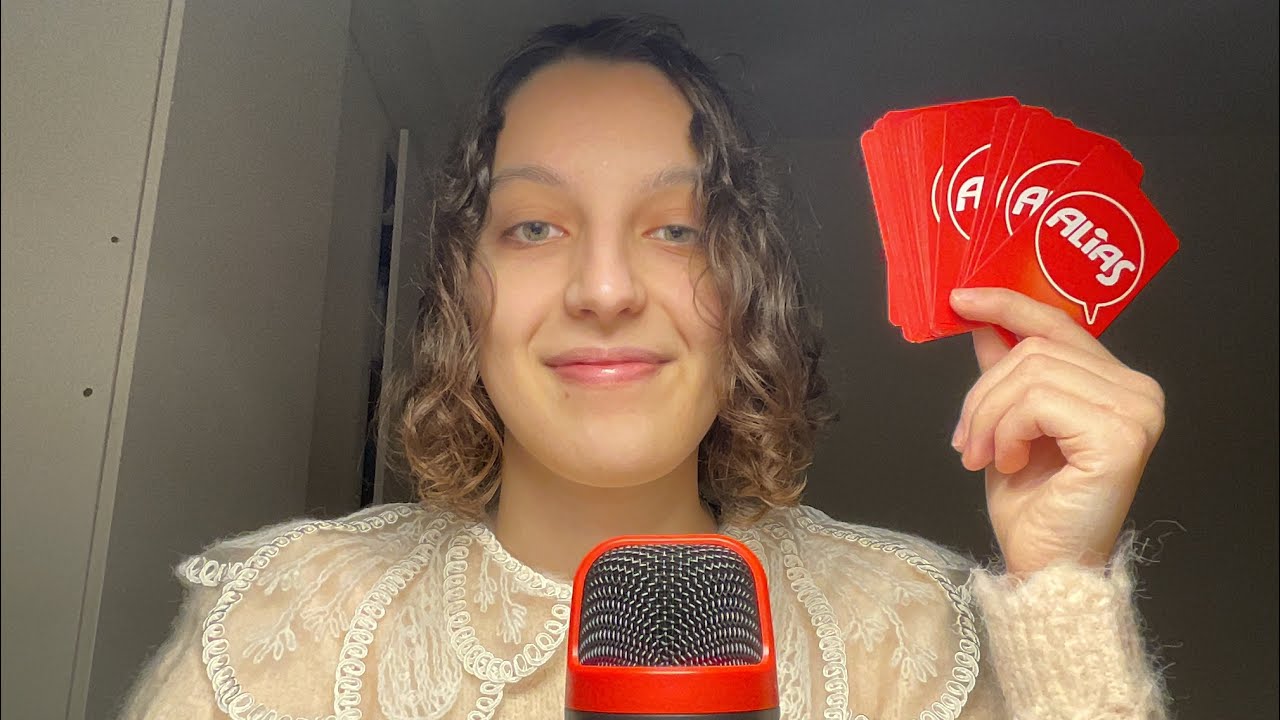 ASMR Suomi 🇫🇮 Pelaan Aliasta Sun Kanssa | ASMR In Finnish 🇫🇮