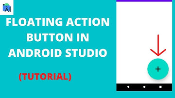 how to create a floating action button in android studio (tutorial)
