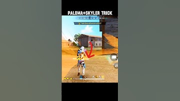 Paloma+ Skyler Trick 🔥 Free Fire New Paloma Character Combination #rajputgaming