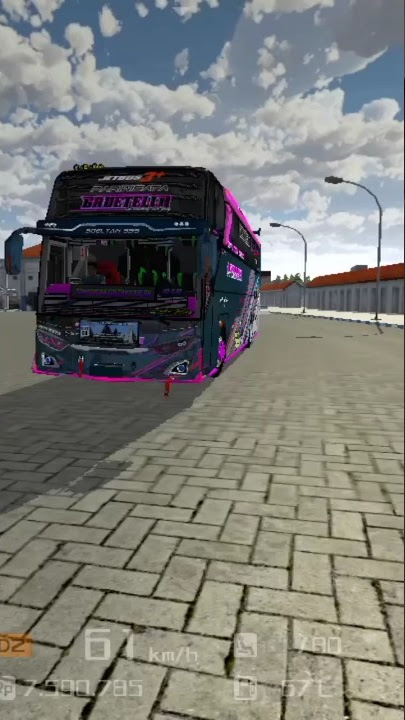basuri kucing garong x buka sitik jos versi slowmo#shorts #basuri #game #bussimulatorindonesia