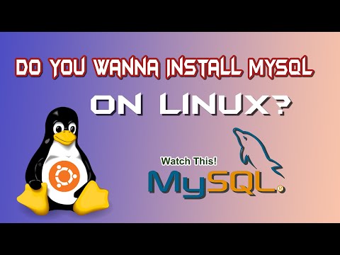 how to install and config Mysql-Server On Ubuntu Server