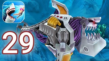 Hungry Shark World - Gameplay Walkthrough Part 29 - Robo Shark (iOS, Android)