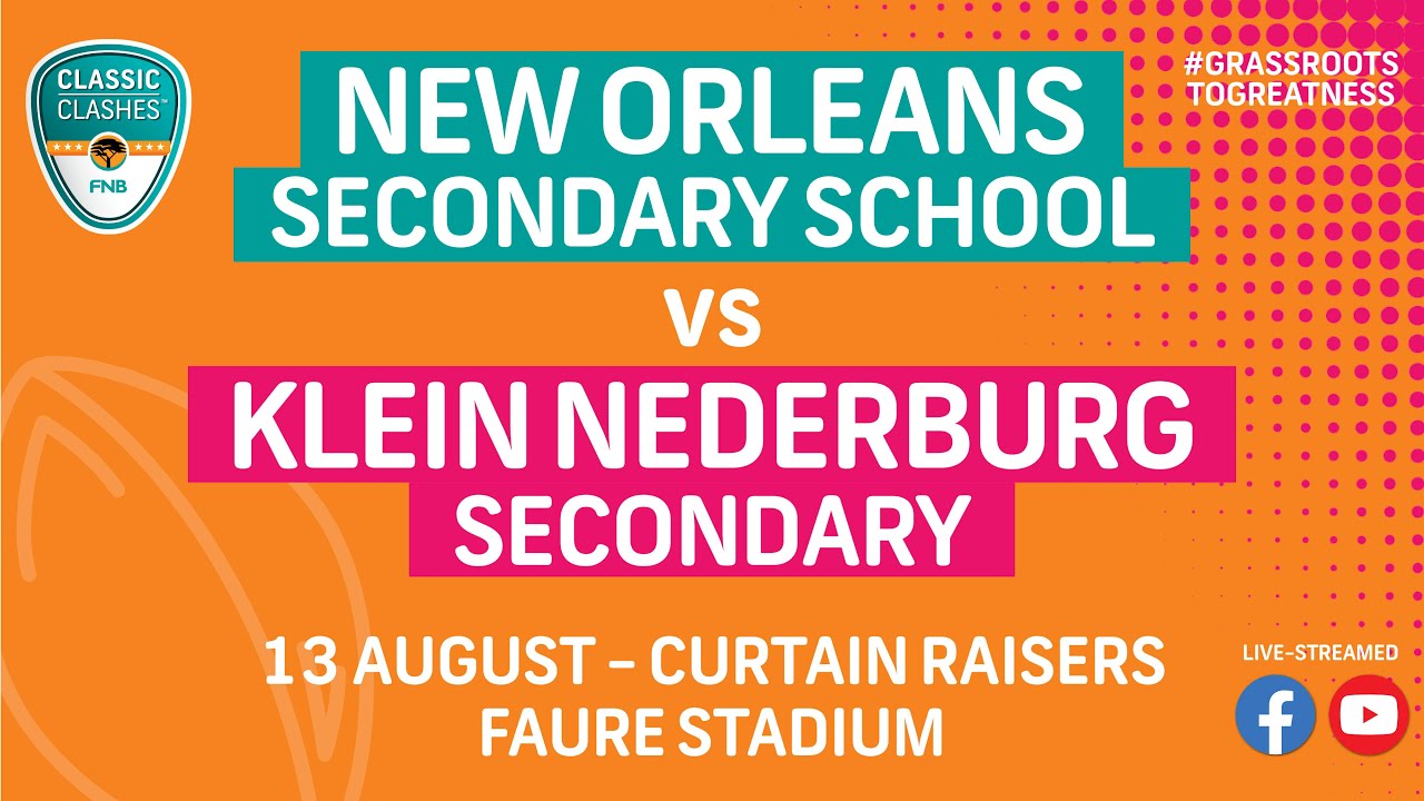 Rugby Curtain Raisers - New Orleans Secondary School vs Klein Nederburg Secondary School.