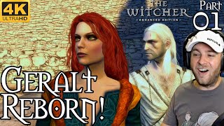 Witcher 1 ⚔ Remastered with Mods | 01 - Geralt's new Beginning | Let's Play Full Walkthrough