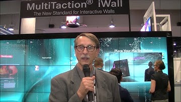 InfoComm 14: MultiTouch Shows Video Wall and Collaboration Solution