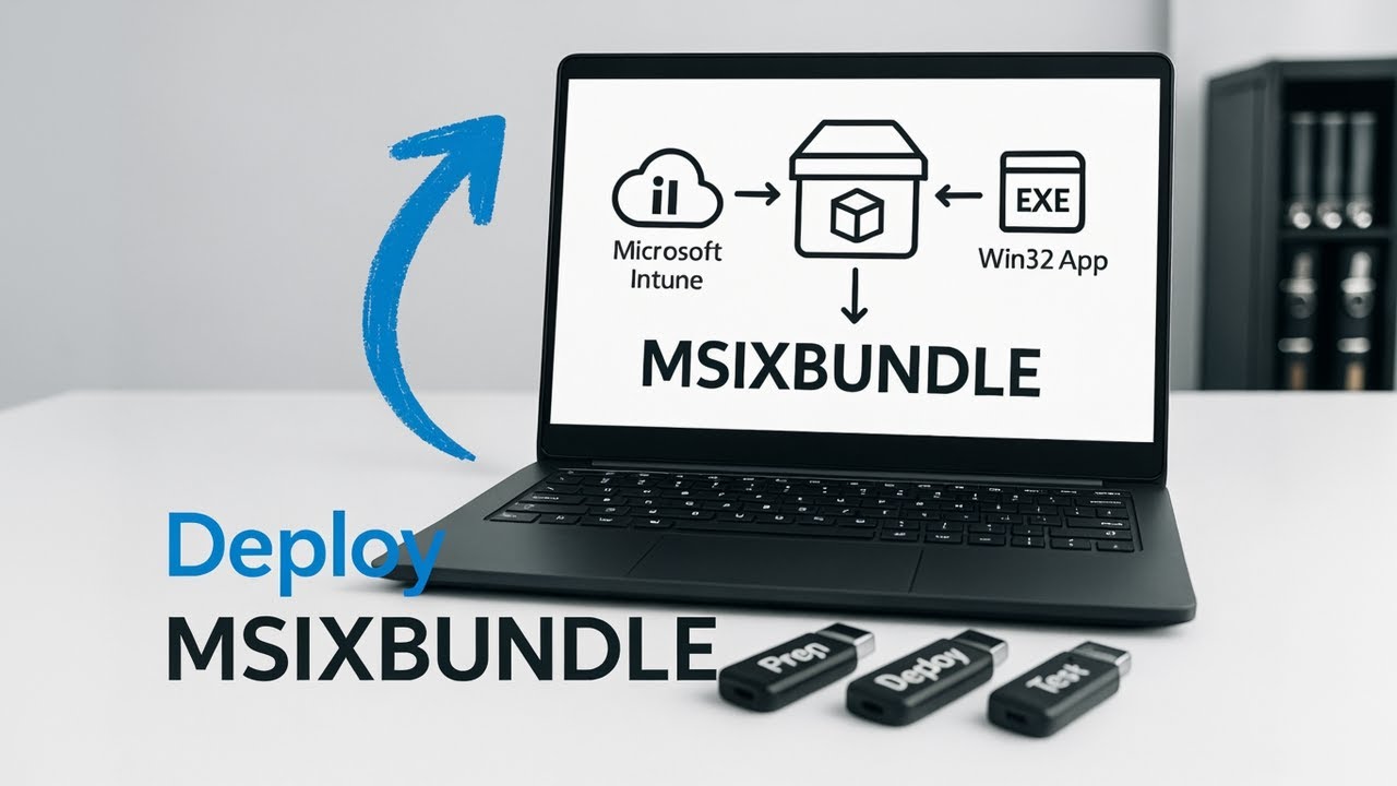Deploy MSIXBUNDLE Applications Using Microsoft Intune Using Win32 App - How to Guide