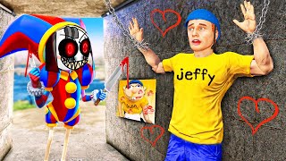 Jeffy Was Kidnapped By Crazy Pomni In Gta 5