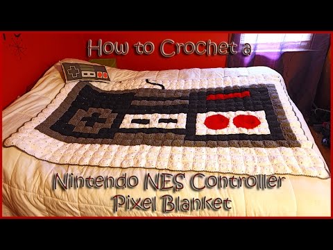 Vidéo: Tapis de contrôleur NES Nintendo Retro doux et rêveur de WTCrafts