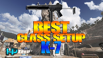 Call of Duty Ghosts: Best Class Setup: K-7