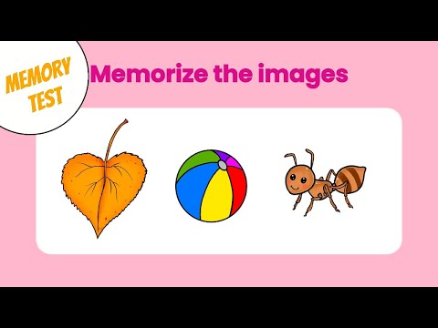 Memory Test Game for Kids, Puzzle game, Riddles, Brain Training for Young Kids, Children