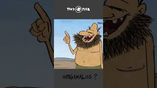 Originalos teaser 16: the invention of the Barbershop (short) #animation #cartoon #caveman