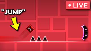 Geometry Dash, But I Use MY MICROPHONE TO Jump... screenshot 1