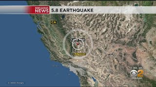 The quake was centered near town of lone pine. suzanne marques
reports.