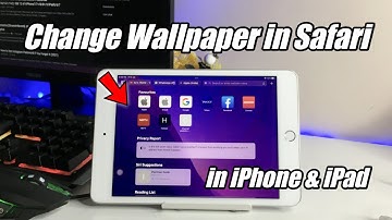 How to Change Background Wallpaper in Safari on any iPhone & iPad. iOS15