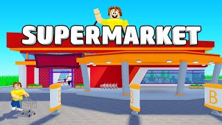 BUILD A MARKET TYCOON In ROBLOX!
