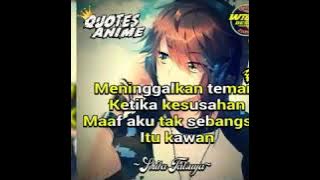 6 Quotes anime keren buat status WA