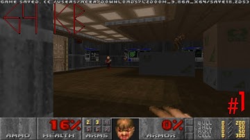 Doom with The 64 KB Challenge 2.Map 01
