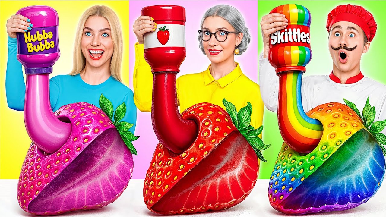 Кулинарный Челлендж: Я против Бабушки | Безумные Ситуации на Кухне от Candy DO