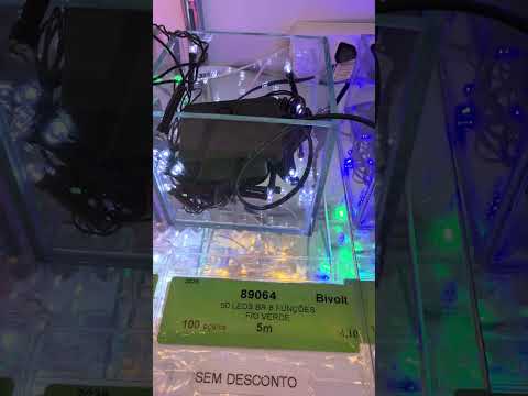 50 LEDs br 8f fio verde 5m