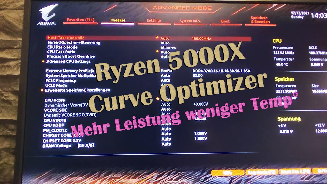 [Guide] Ryzen 5800X mehr Leistung durch Curve Optimizer
