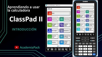 📊ClassPad 2 Tutorial 01 - APRENDIENDO A USAR LA CALCULADORA fx-Cp400 - Introducción🎲