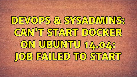 DevOps & SysAdmins: Can