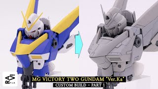 Gunpla Custom / MG V2 Ver.Ka WIP #1 - Detailing