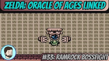 The Legend of Zelda: Oracle of Ages Linked (Game Boy Color) - Part 33: Ramrock Bossfight