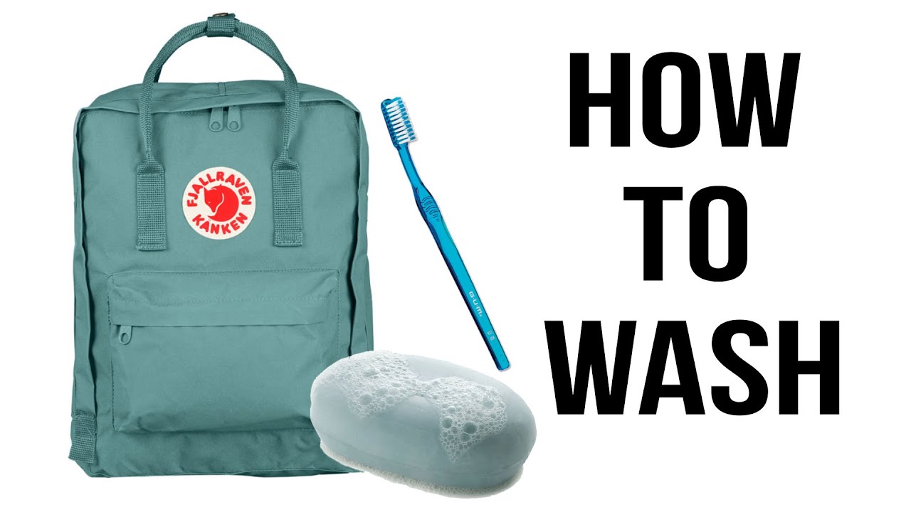 How to wash your Fjallraven Kanken Backpack Mini Sky Blue TIPS NOT EASY WASH RUINED! - YouTube