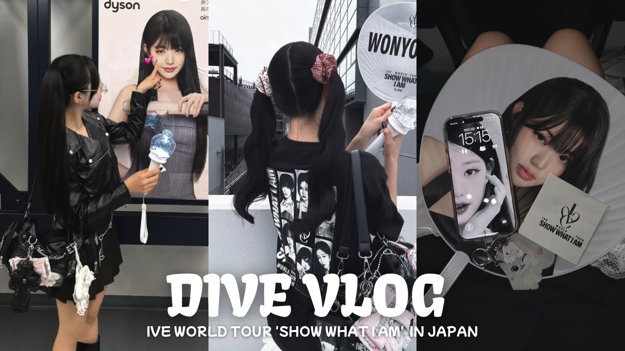 vlogïœIVE WORLD TOUR âSHOW WHAT I AMâ IN Osakaâïžðµïœwonyoungãã³ð°2æ¥éã®æšã掻ïŸïŸïœ²ïŸïœžïŸðã©ã€ãåæŠwhatâs in my bag?ð