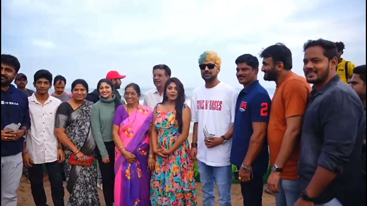 Hero Varun sandesh Viraji movie promotion l vizag Beach l 1tv