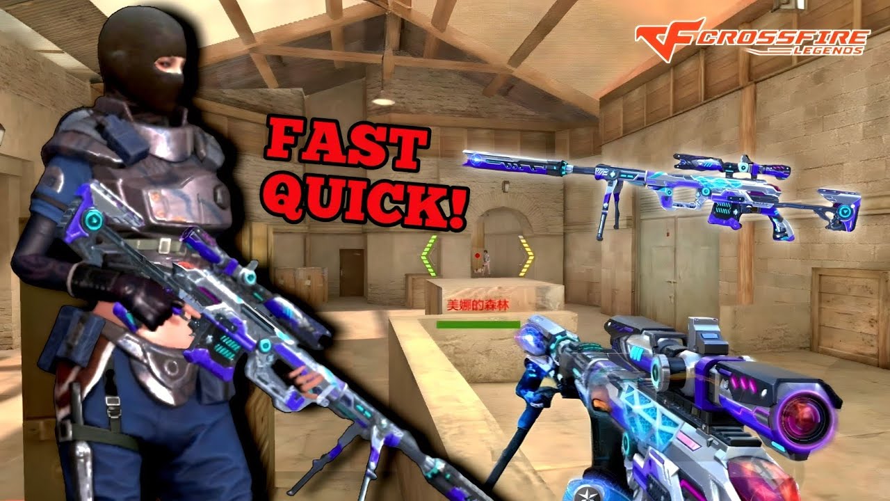 M200 DOMINATER BEST SNIPER FAST AIM 😱 GAMEPLAY | CROSSFIRE LEGENDS CN