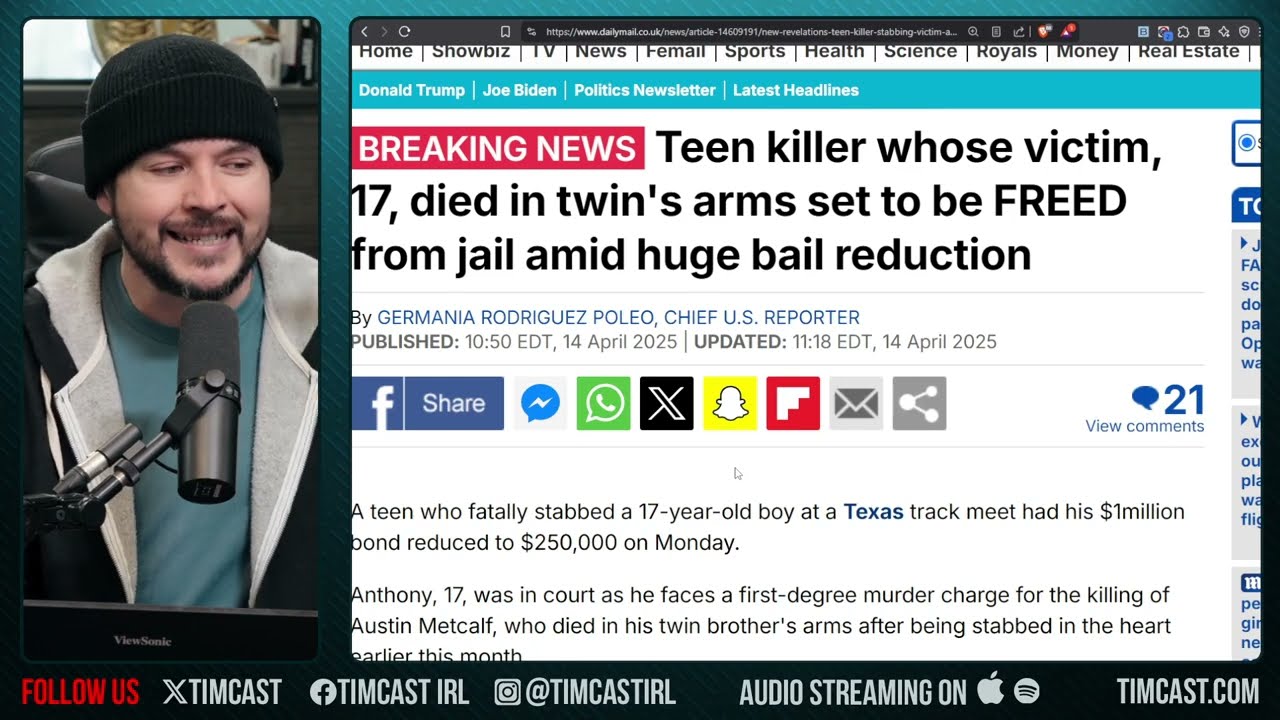 Karmelo Anthony TO BE FREED, Judges Lowers Bail, Police HAVE VIDEO Of Killing Of Austin Metcalf