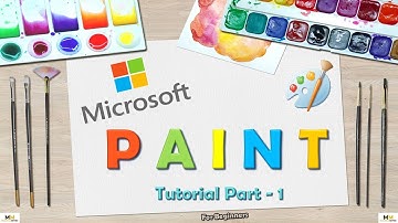 Microsoft Paint Tutorial for beginners Part -1 |Ms Paint explained in Urdu / Hindi.
