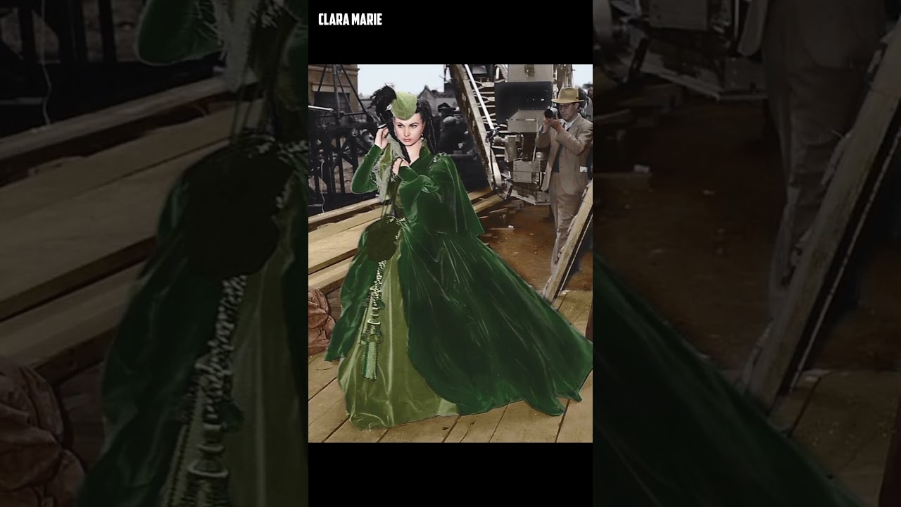 Vivien Leigh's Curtain Dress | Gone with the Wind's Boldest Fashion Moment  - YouTube