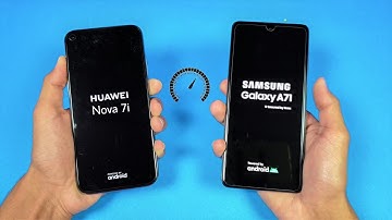 Huawei Nova 7i (8GB) vs Samsung Galaxy A71 (8GB) - Speed Test!
