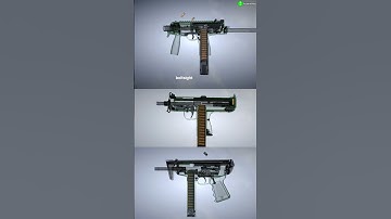 Ingram vs B&T LR vs PP-91  SMG Showdown | Gaming Shorts #reload #comparison #smg #animation #3d #fps
