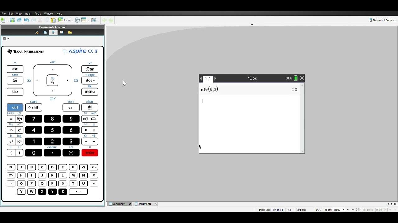 TInspire How to Find Factorials, Permutations and Combinations YouTube