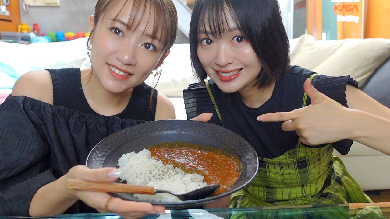 たかみなちゃんが久しぶりに我が家に来ました！【カレー部の絆】