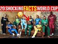 20 Shocking Facts About Cricket World Cup | CWC 2019