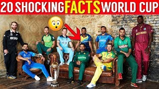 20 Shocking Facts About Cricket World Cup | CWC 2019