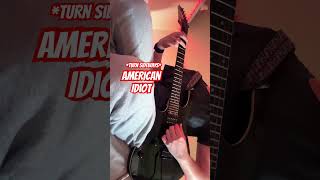 “American Idiot” By Green Day Guitar Cover🎸 #music #guitar #cover