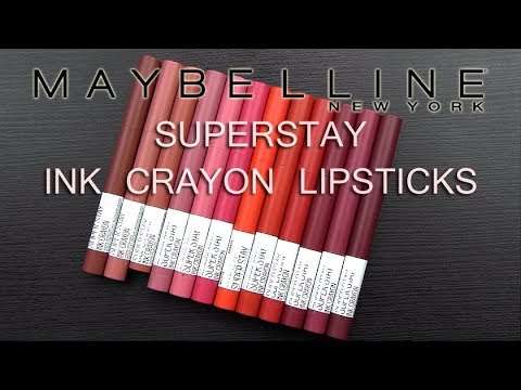 Maybelline New York Super Stay Matte Ink 15 Lover | Lipstick Unboxing & Swatches. 