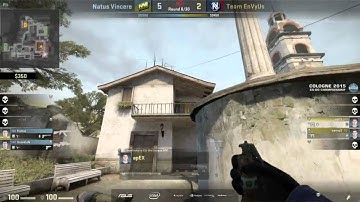 KennyS knife vs Guardian [ESL One Cologne 2015] QUARTER FINAL